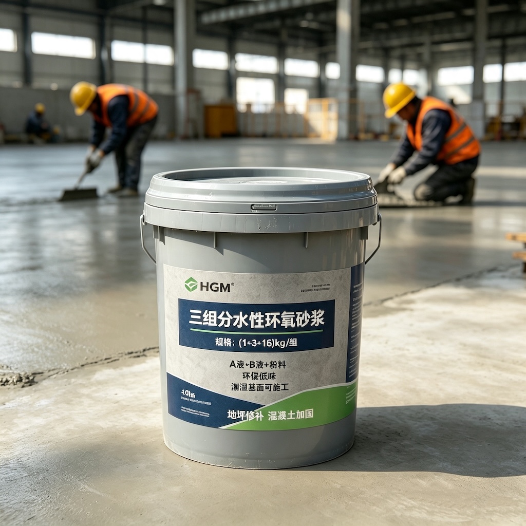 桥东三组份水性环氧砂浆